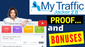 One-Sentence Description: My Traffic Jacker 2.0 with proof and bonuses.